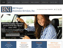 Tablet Screenshot of nesperinsurance.com